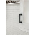 thumbnail image 2 of Amerock Bridgeport 3 inch (76mm) Center-to-Center Matte Black Cabinet Pull - 10 Pack, 2 of 5