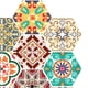 thumbnail image 4 of 10 piezas de mosaico hexagonal impermeable para cocina y baño. 9, 4 of 9