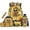 Yellow Sunflower Capybara, variant on Jeiento Sunflower Backpack Set for 9-12 Years Old 5 Pcs Capybara 17 Inch Lightweight Bookbag with Insulated Lunch Bag Pencil Case for Elementary School Gift for Son
