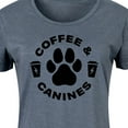thumbnail image 3 of Instant Message - Coffee And Canines - Women's Any Way Dress, 3 of 6