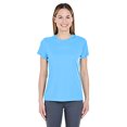 thumbnail image 1 of 8420L T-Shirt Col Rond Interlock Bleu Columbia m, 1 of 1
