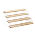 thumbnail image 2 of AMLESO Acrylic Riser Counter Jewellery Display Stand Rack - Clear, 30.5x21.5x15.8cm, 2 of 4