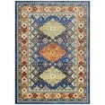 thumbnail image 1 of Atzi Distressed Southwestern Diamond Floral 5x8 Area Rug in Multicolored, 1 of 9
