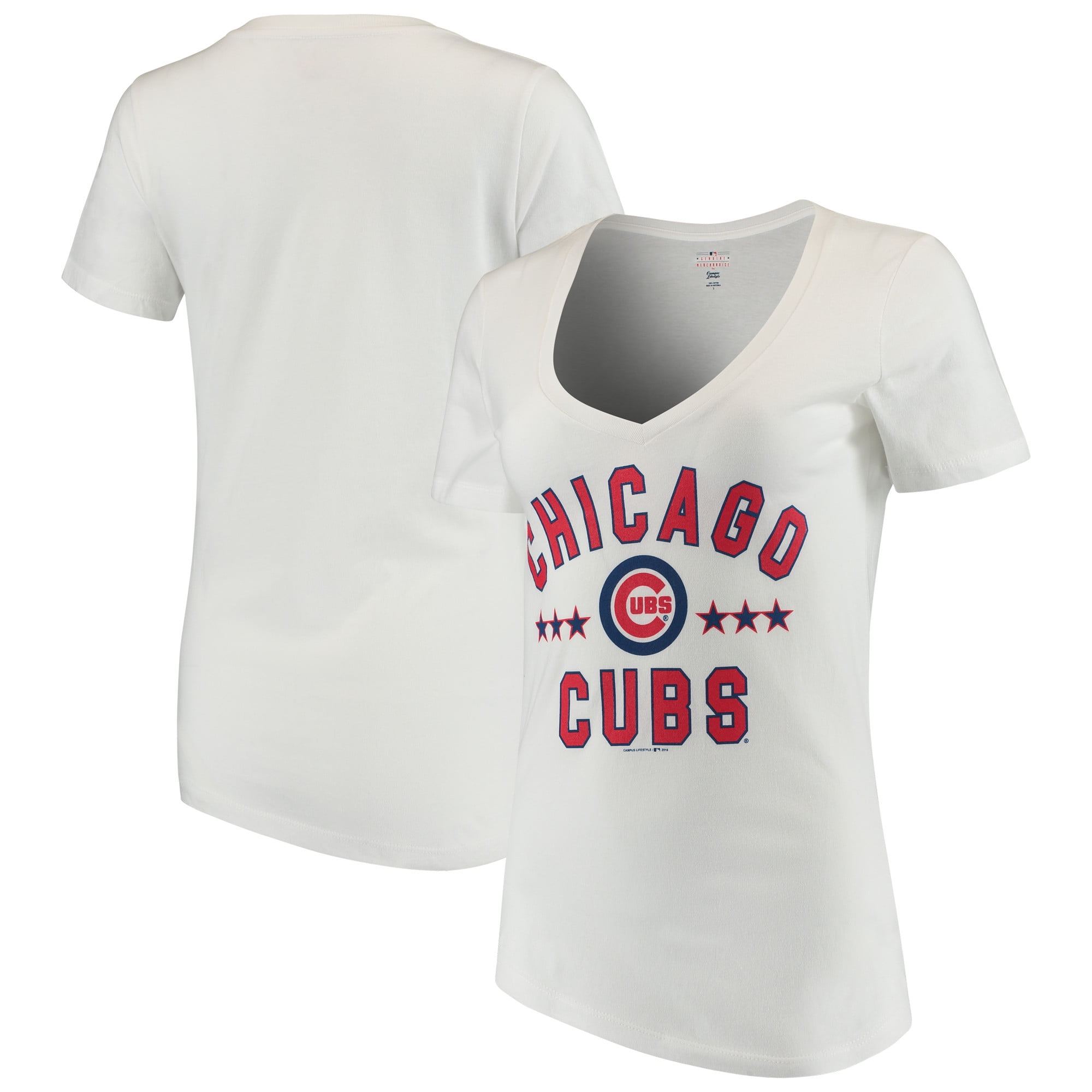 white chicago cubs shirt