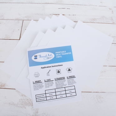 Cricut Printable Vinyl, 8.5"x11" White - Walmart.com