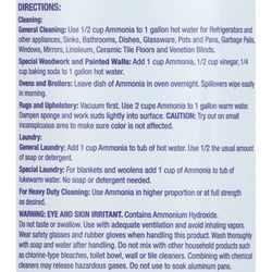 Great Value Clear Ammonia All Purpose Cleaners, 64 fl oz