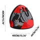 thumbnail image 2 of Bolsa plegable para perros pequeños, gatos, pájaros de hasta 22 libras - Mochila de viaje liviana de 2 libras con fondo resistente, cremallera segura, malla transpirable, 15.7" de diámetro, 2 of 5