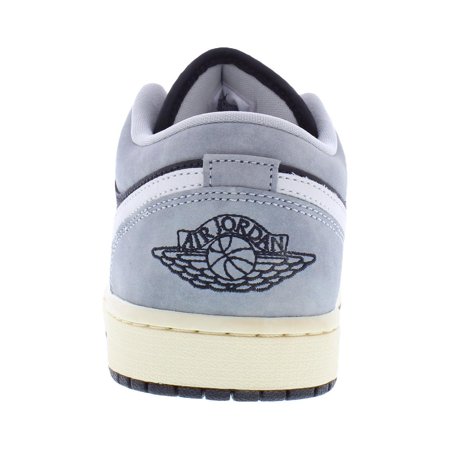 Men's Jordan 1 Low SE LT Smoke Grey/Black-Sail (HQ2010 012) - 10.5