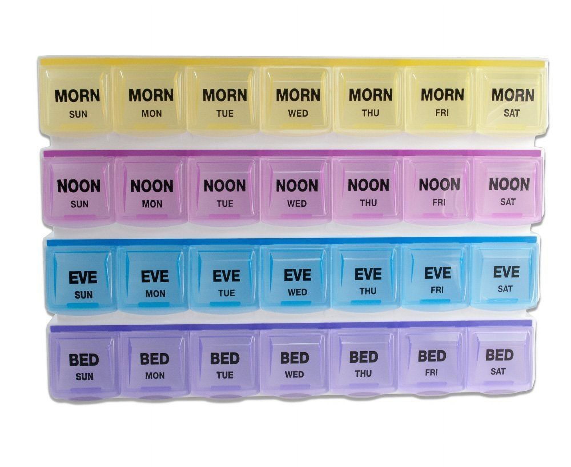 Apex 7-day Medi Tray Planner Pill Organizer