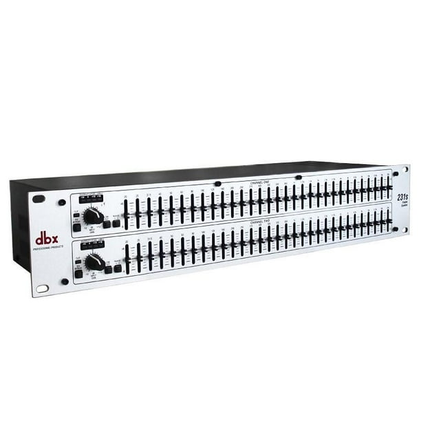 Ecualizador Gráfico Dual Stereo De 31 Bandas Dbx 231s DBX CH231S
