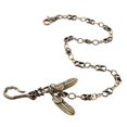 thumbnail image 1 of Billetera con Cadena de Jeans Link Antiguo Bronce Sunnimix Mens Biker Rock Punk, 1 of 8