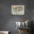 thumbnail image 3 of Floral Bathroom Wall Art Rustic Flower Butterfly Vase Bathroom Pictures Wall Decor Farmhouse Bathroom Decor Canvas Painting Prints for Bathroom Bedroom Living Room 16"x12", 3 of 6