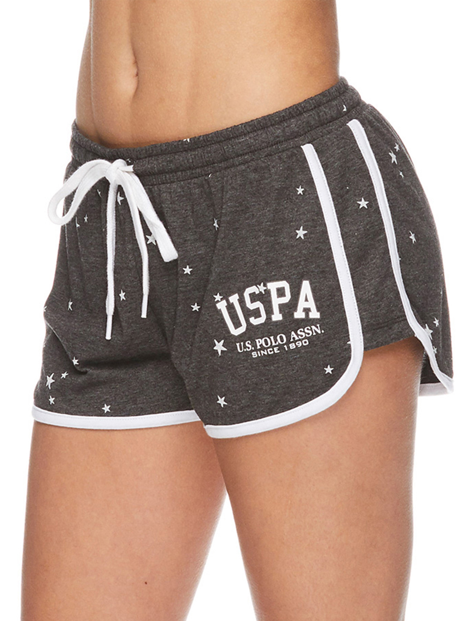U.S. Polo Assn. Women's 2pc Short Sleeve Scoop-Neck Top and Shorts Lounge Pajama Sleep Set - image 5 of 5