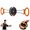 Deep Gray, variant on Flywheel Tensioner,  Fun Upgraded Chest and Arm Twister, Portable Home Fitness Gear for Chest & Arm Muscle Intensive Workout Training