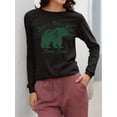 thumbnail image 3 of Don't Mess With Mama Bear Tee Long Sleeve Women's, 3 of 4