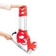 thumbnail image 4 of Alvantor Folding Luggage Cart Hand Truck Dolly with Telescopic Handle, Aluminum and PP Frame, Model 106-3A, Includes Rope, 4 of 9