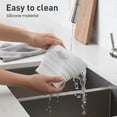thumbnail image 4 of Flour Funnel, Mixer,Kitchen Auxiliary Vertical Mixer Accessory,Silicone Durable Funnel,Foldable Splash Proof Funnel,Suitable For KSM150 5-Quart Diagonal Mixer., 4 of 6