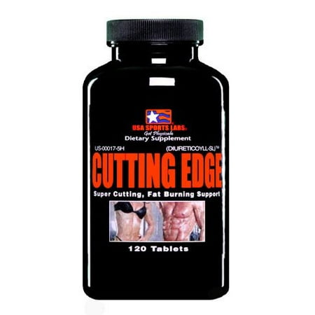 Cutting Edge Fat Burner 100% naturel Diurétique - Réduit l'excès d'eau dans le corps de perte de poids et Appétit Avantages - 120 bouteilles Count - Made in USA