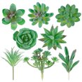 thumbnail image 3 of 8PCS Artificial Succulent Plant Mini Faux Succulent Unpotted Succulent Plant, 3 of 9