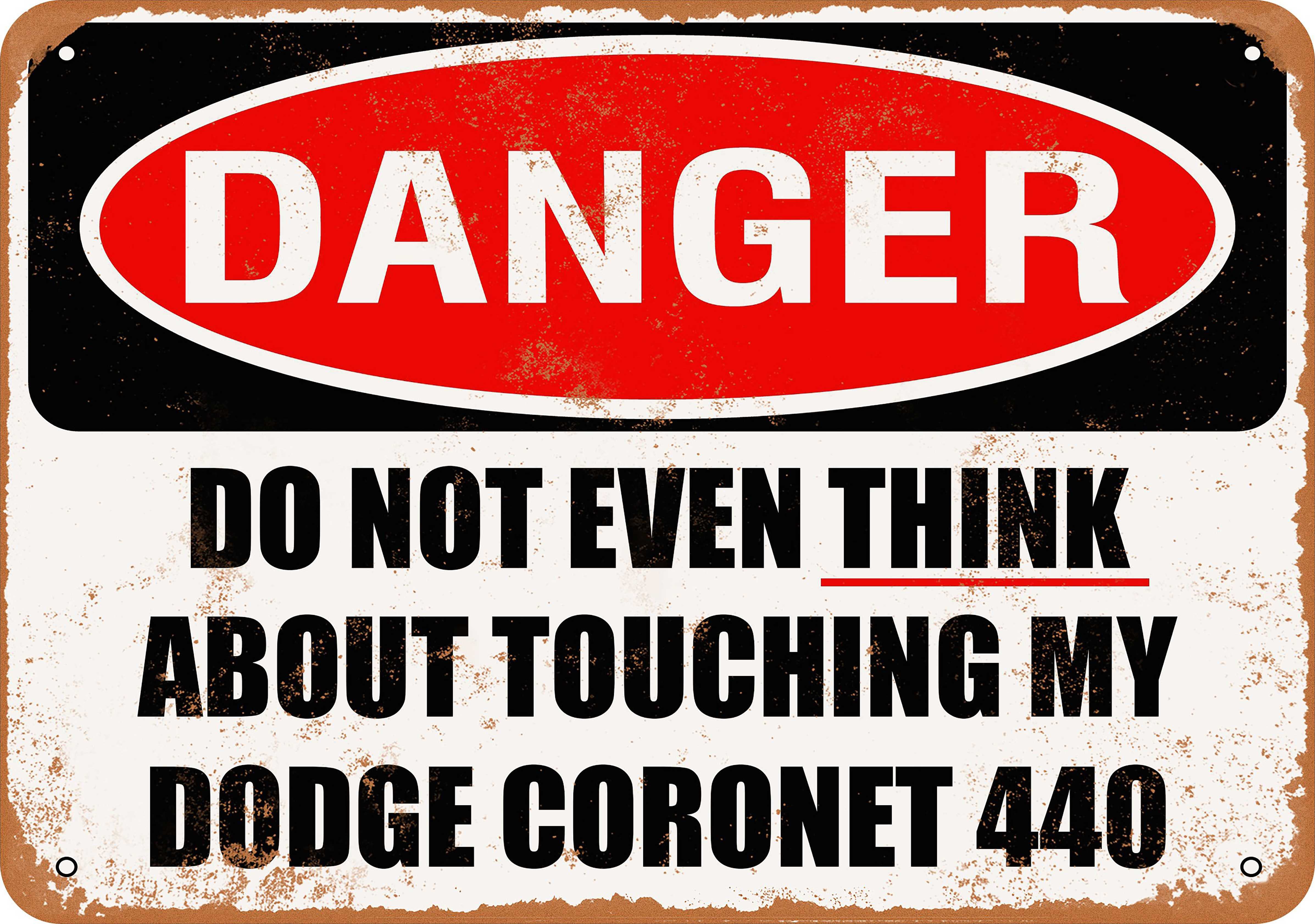 Vintage Look CORONET 440 PARKING ONLY Metal Sign