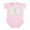 Petal Pink, variant on CafePress - Baptism Gift Infant Bodysuit - Baby Light Bodysuit, Size Newborn - 24 Months
