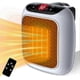 thumbnail image 1 of 2025 Newest 800W PTC Ceramic Fan Heater with 2 Modes, Household Plug-in Space Heater, 1 of 5