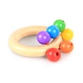 thumbnail image 1 of Baby , Cute Shape Baby Rattle Solid Wood  For Early Education For Infant, 1 of 8