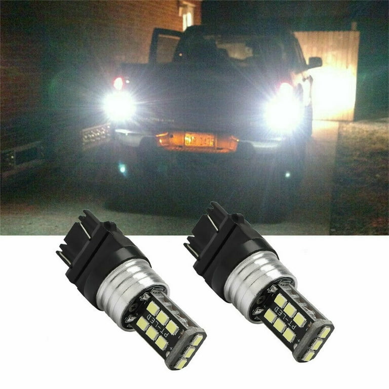 3157 White LED Daytime Running Light DRL Bulbs For 99-06 GMC