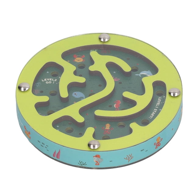 Juego de Laberinto de Equilibrio Juego de Mesa de Laberinto de Bola Rodante Portátil para Niños ANGGREK Otros
