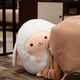 thumbnail image 5 of Almohada suave de peluche con diseño de oveja, mini almohada de felpa para niños y adultos, color blanco (9.1 in, pequeña) ER, 5 of 5