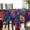thumbnail image 5 of Yayeee Tablecloths 54" x 54" Rectangle Wrinkle Resistant Party Table Cover, Blooming Flowers Pattern, 5 of 8