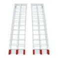thumbnail image 6 of Miumaeov 2PCS 12"x89" Aluminum Loading Ramp Arched For Motorcycle ATV UTV Truck Lawnmower 3000LBS, 6 of 16