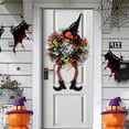 thumbnail image 3 of ZOELNIC Halloween Wreath,,29.5 Inch Witch Halloween Wreath with Hat Witches Legs Pumpkin, Halloween Decorations for Front Door,Porch,Window,Indoor and Outdoor Decor, 3 of 6