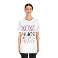 thumbnail image 2 of Hugs And Kiss Love Quote T-Shirt Women Valentines Fashion Novelty T-Shirt, 2 of 5