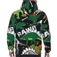 thumbnail image 5 of Bingfone Dinosaur Skeleton Men'S Drawstring Hoodie Long Sleeve Pocket Sweatshirts-Medium, 5 of 9