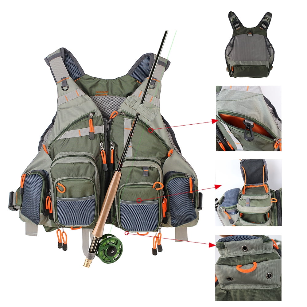 fly fishing vest rod holder Fishpond Sagebrush Pro Mesh Lightweight sea fishing Great Fishing Gift - Improved