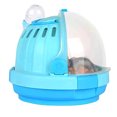 thumbnail image 4 of Cage Portable Transparente pour Animaux de Compagnie Respirante Transporteur de Voyage pour Animaux en Plastique, 4 of 9
