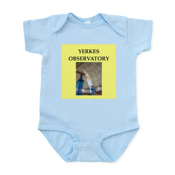 CafePress - Yerkes Infant Bodysuit - Baby Light Bodysuit, Size Newborn - 24 Months