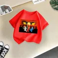 thumbnail image 4 of Camiseta de verano con dibujos animados de anime para niños, camiseta informal de cuello redondo para niños y niñas, ropa bonita para niños de Stumble Guys Games, 4 of 5