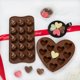 thumbnail image 3 of Molde de silicona de varios tamaños para hacer Chocolate, juego de hornear de gelatina de caramelo de corazón, molde de pastel de hielo, juego de fabricación de jabón de vela, regalos del Día de San V, 3 of 4