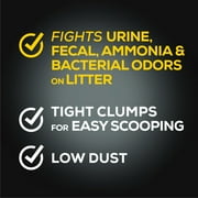 فضلات القطط المتكتلة 4 في 1 من Purina Tidy Cats، برائحة الأزهار، دلو 35 رطلاً