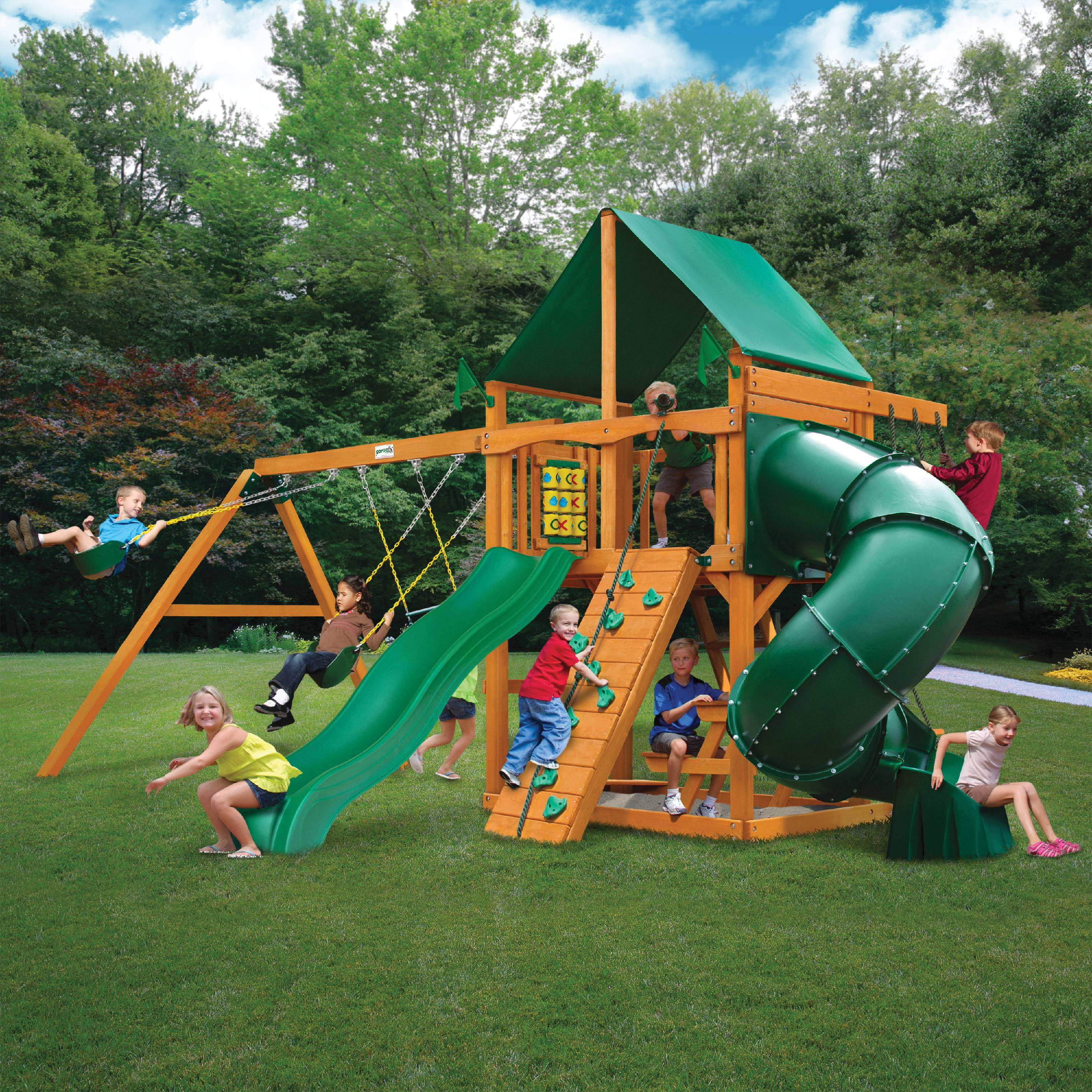 Gorilla Playsets Protective Rubber Mats - Green