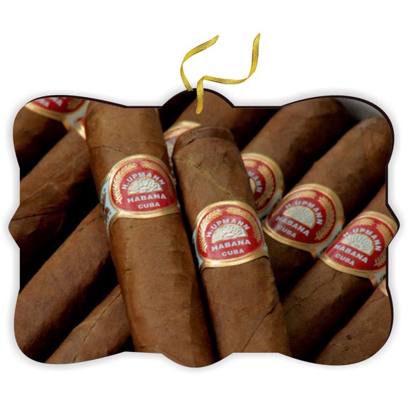Cuban Cigars Havana Cigar - for Car Interior Rear View Mirror Hanger Car Accessories Interior Decoration Hanging Ornament Fancy Christmas Tree Ornament for Christmas