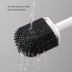 thumbnail image 4 of Cepillo de baño flexible de cabeza plana Sin perforación TPR Cepillo de baño Herramienta de limpieza de baño, 4 of 8