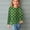 Green a7, variant on Spazoro Child Girls St. Patrick's Shirts Tee, Heart Print Long Sleeve Crew Neck Casual Pullover Tops for Kids Girls Green Size 9 T