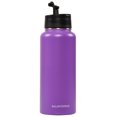 thumbnail image 3 of BalanceFrom Double-Wall Vacuum Insulated Stainless Steel Water Bottle, 3 Caps Included, Wide Mouth and Standard Mouth, Multiple Colors and Sizes, 3 of 9