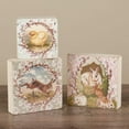 thumbnail image 4 of Chick Vintage Wooden Block Sign | Square Easter Spring Wall Desk Decor | 3" x 3", 4 of 8