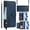 Blue, variant on Allytechgroup Crossbody Strap Wallet Case for Samsung Galaxy S26 Edge, Flip Cover with Cards Slots RFID Blocking Anti-Scratch Cash Zipper Pocket Shockproof Cover Case for Women Men, Brown