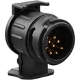 thumbnail image 2 of Adaptador de enchufe de remolque de 13 a 7, adaptador eléctrico de 13 a 7 pines, conector de enchufe de enganche de coche de 13 a 7 pines para remolque, tractor, caravana, coche, 2 of 5