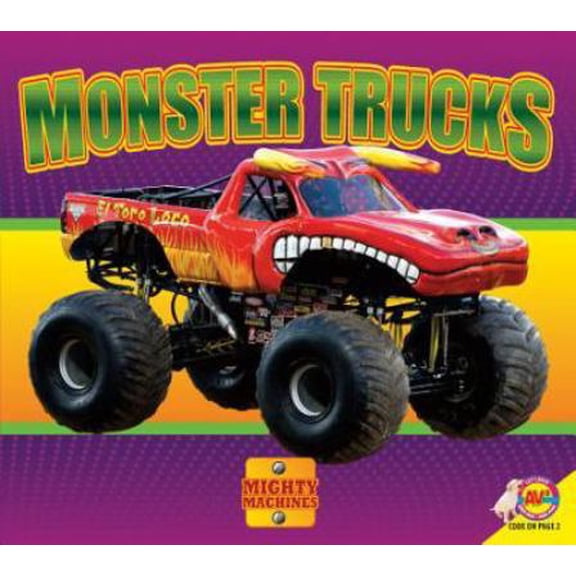 Pre-Owned Mighty Machines (Hardcover): Monster Trucks (Hardcover)